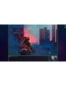 Pixel Puzzles Illustrations & Anime - Jigsaw Pack: Cyberpunk