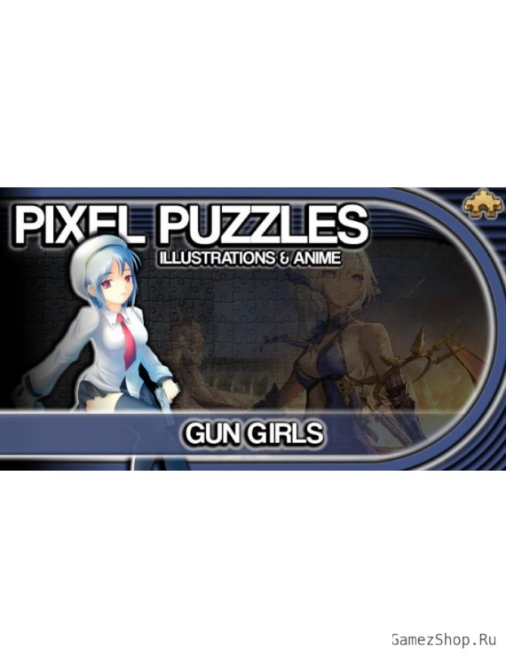 Pixel Puzzles Illustrations & Anime - Jigsaw Pack: Gun Girls
