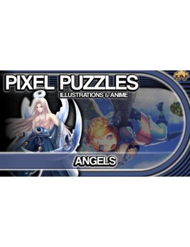 Pixel Puzzles Illustrations & Anime - Jigsaw Pack: Angels