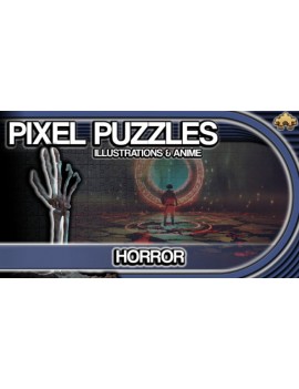 Pixel Puzzles Illustrations & Anime - Jigsaw Pack: Horror