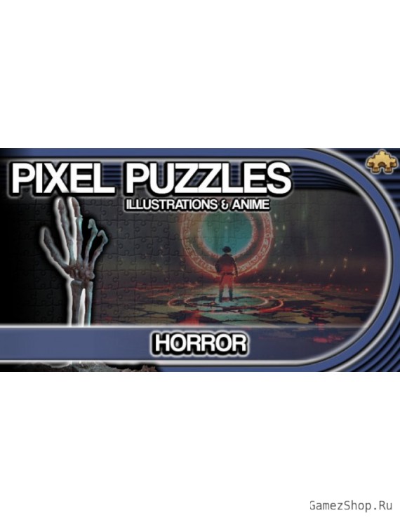 Pixel Puzzles Illustrations & Anime - Jigsaw Pack: Horror