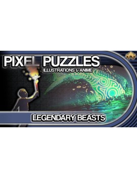 Pixel Puzzles Illustrations & Anime - Jigsaw Pack: Legendary Beasts
