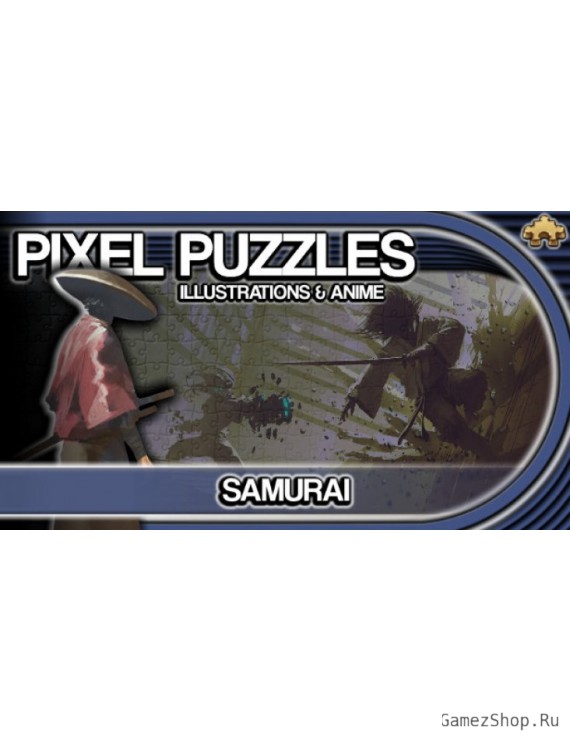 Pixel Puzzles Illustrations & Anime - Jigsaw Pack: Samurai