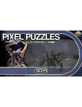 Pixel Puzzles Illustrations & Anime - Jigsaw Pack: Sci-Fi