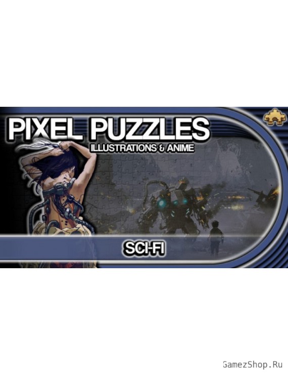 Pixel Puzzles Illustrations & Anime - Jigsaw Pack: Sci-Fi