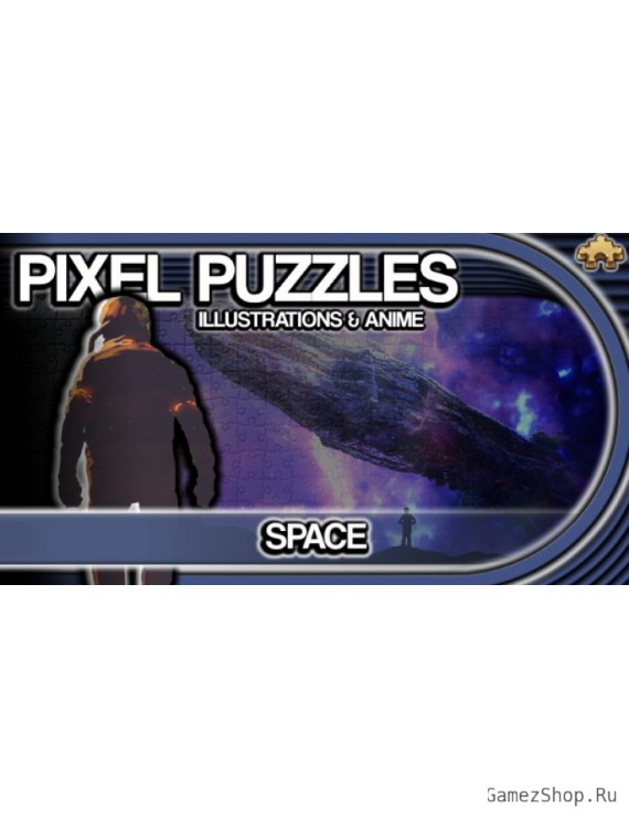 Pixel Puzzles Illustrations & Anime - Jigsaw Pack: Space