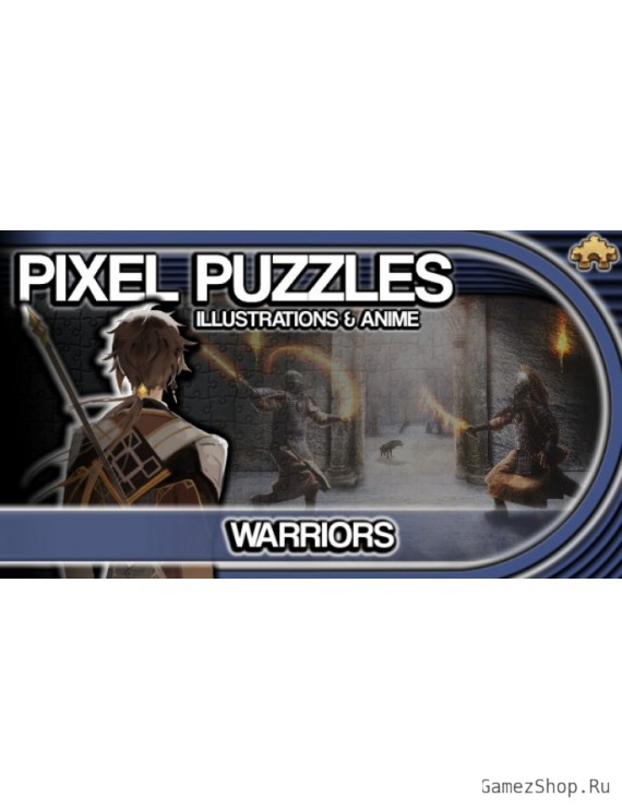 Pixel Puzzles Illustrations & Anime - Jigsaw Pack: Warriors