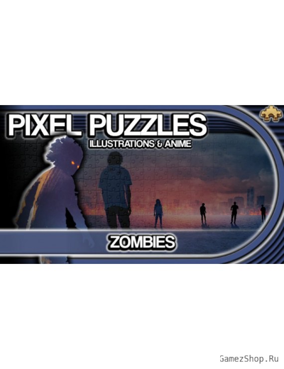Pixel Puzzles Illustrations & Anime - Jigsaw Pack: Zombies