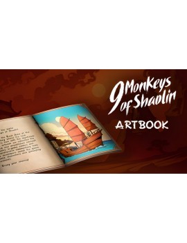 9 Monkeys of Shaolin - Digital Artbook