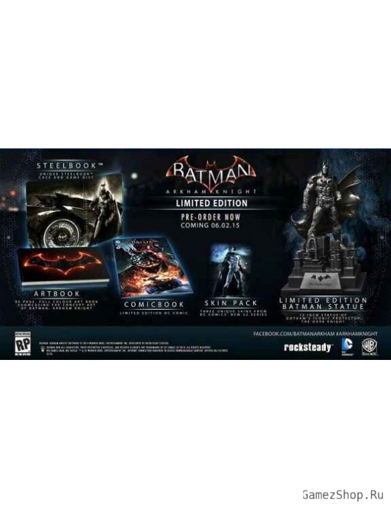 Batman: Рыцарь Аркхема (Arkham Knight) Memorial Edition Русская Версия 