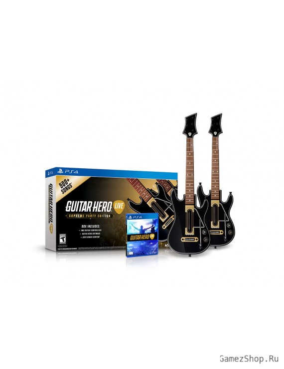Guitar Hero: Live Supreme Party Edition (2 Гитары + игра) 