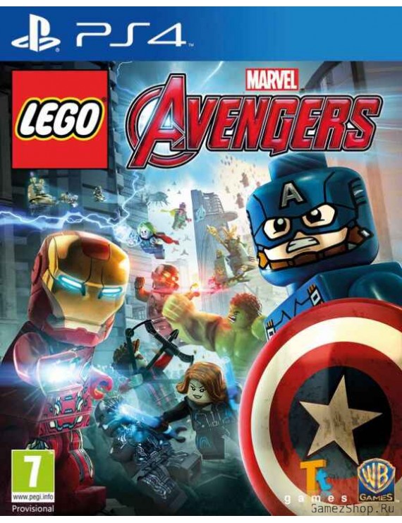 LEGO Marvel: Мстители (Avengers) Русская Версия 