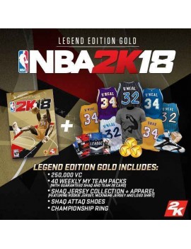 NBA 2K18 Legend Edition Gold 