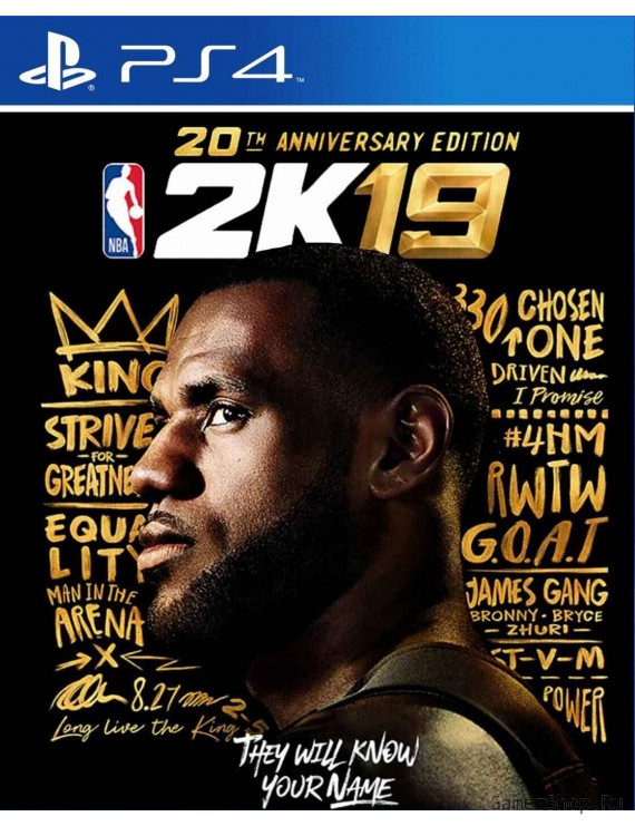 NBA 2K19 20th Anniversary Edition 