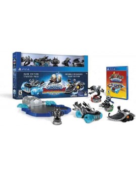 Skylanders SuperChargers: Стартовый набор (Dark Edition): игра, игровой портал, фигурки: Spitfire, Stealth Elf, Hot Streak 