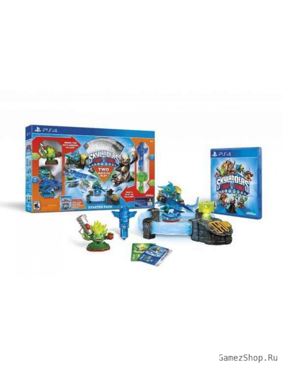 Skylanders: Trap Team. Cтартовый набор: игровой портал, игра, фигурки: Food Fight, Snap Shot, 2 ловушки 