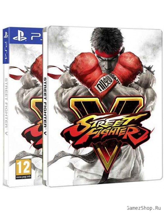 Street Fighter 5 (V) Steelbook Edition Русская Версия 