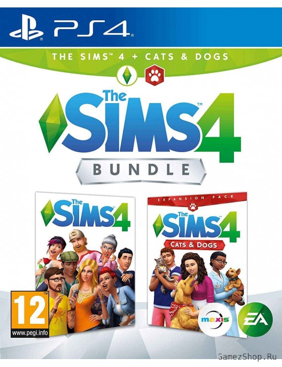 The Sims 4: Cats and Dogs Bundle Русская Версия 