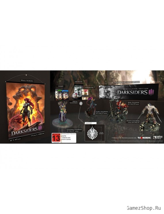 Коллекционное издание Darksiders III. Apocalypse Edition PS4