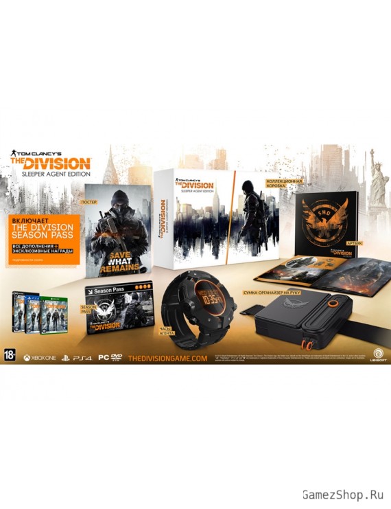 Коллекционное издание Tom Clancy's The Division. Sleeper Agent Edition Xbox One