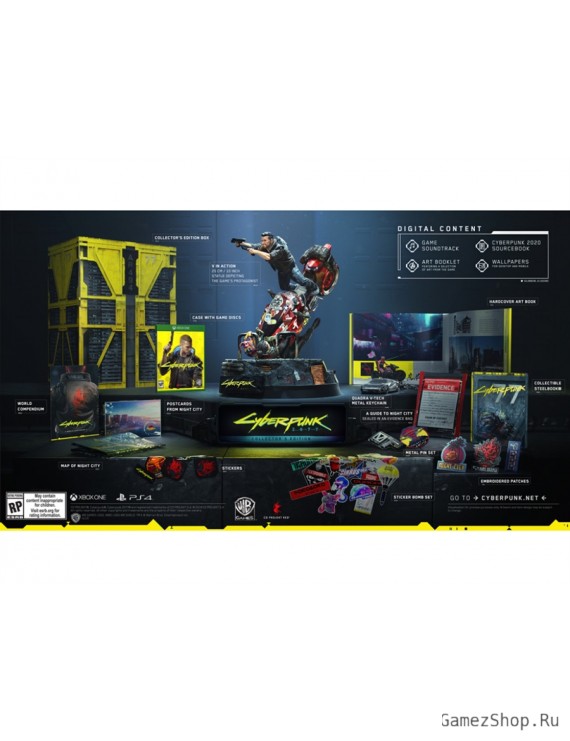 Коллекционное издание Cyberpunk 2077 - Collector's Edition Xbox One