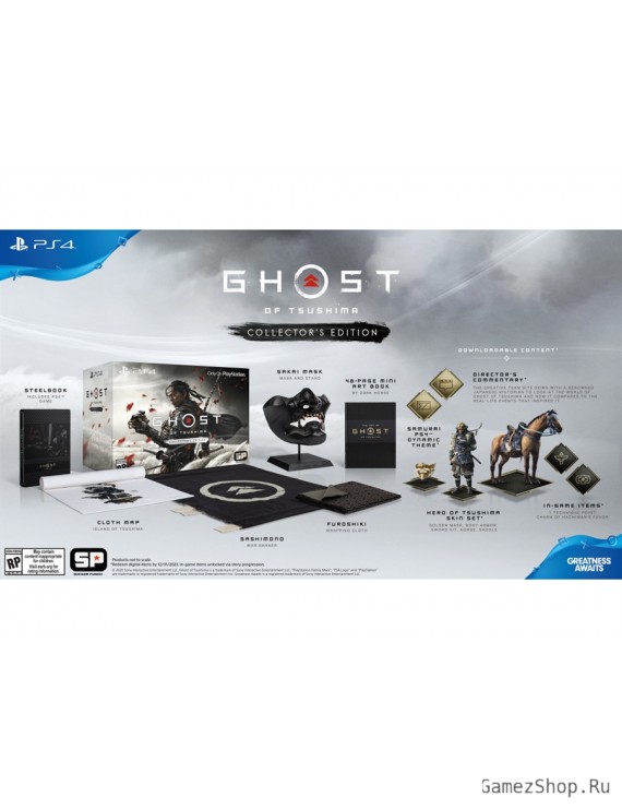 Коллекционное издание Ghost of Tsushima - Collector's Edition PS4