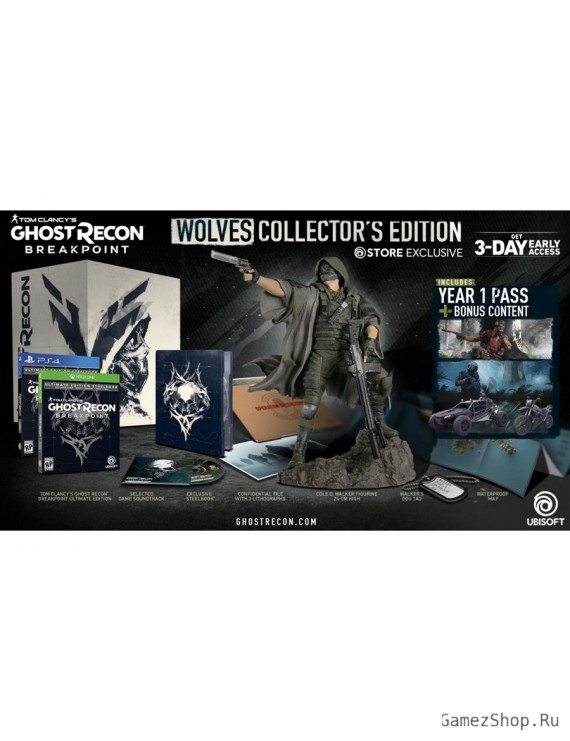 Коллекционное издание Ghost Recon: Breakpoint - Wolves Collector's Edition PC