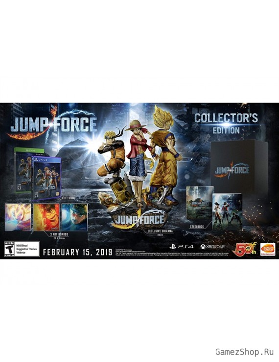Коллекционное издание Jump Force: Collector's Edition PS4