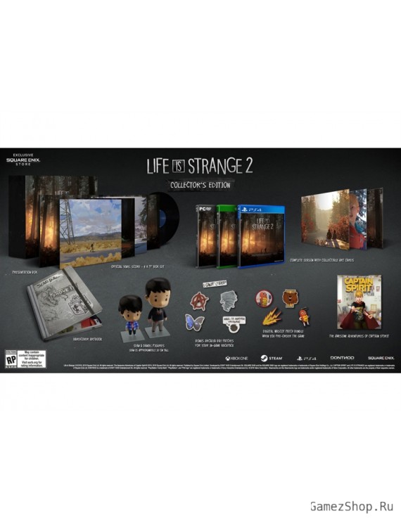 Коллекционное издание Life is Strange 2 - Collector's Edition PC