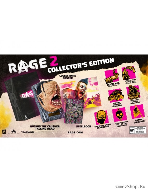 Коллекционное издание Rage 2 Collectors Edition Xbox One