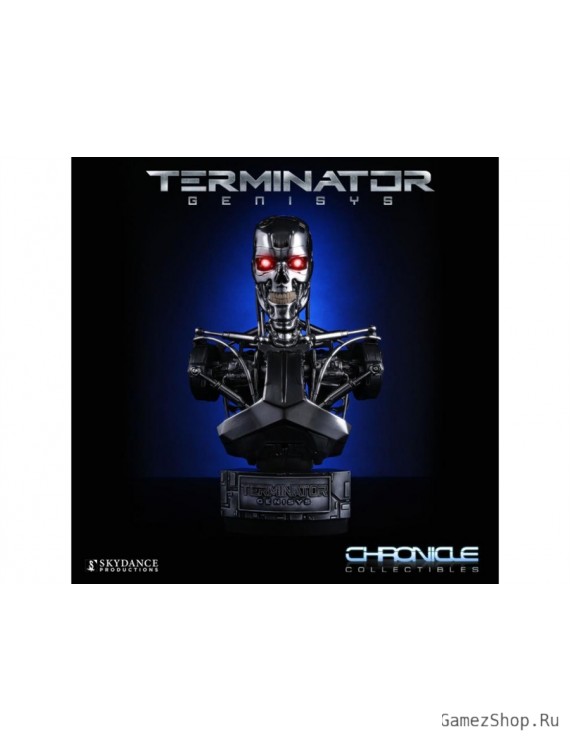 Бюст из фильма Терминатор 2: Генезис - Эндоскелет (T-800)