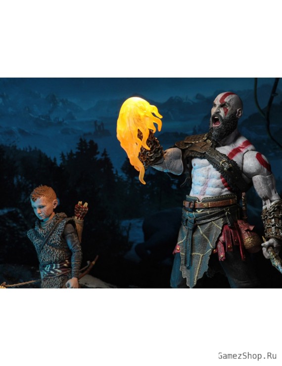 Фигурка из игры God of War - Кратос и Атрей (Kratos & Atreus)