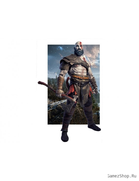 Фигурка из игры God of War - Кратос (Kratos)