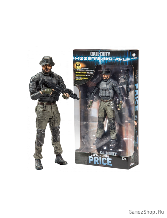 Фигурка из игры Call of Duty - Капитан Прайс (John Price)