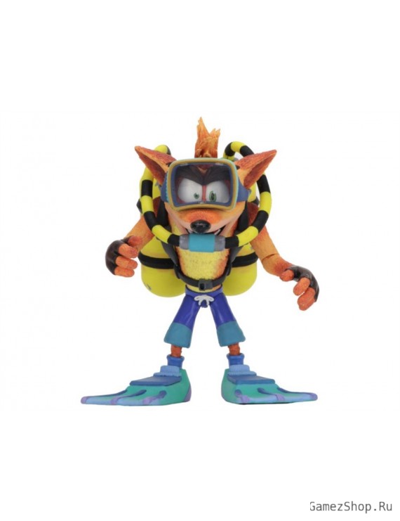 Фигурка из игры Crash Bandicoot - Крэш (Crash) Scuba Gear Deluxe Version