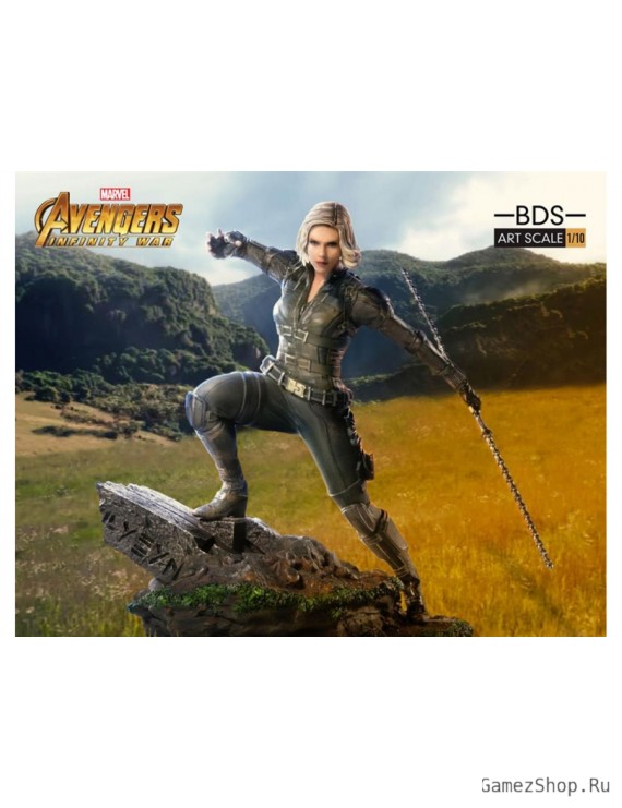 Статуя из фильма Мстители: Война бесконечности - Черная Вдова (Black Widow) Diorama Series
