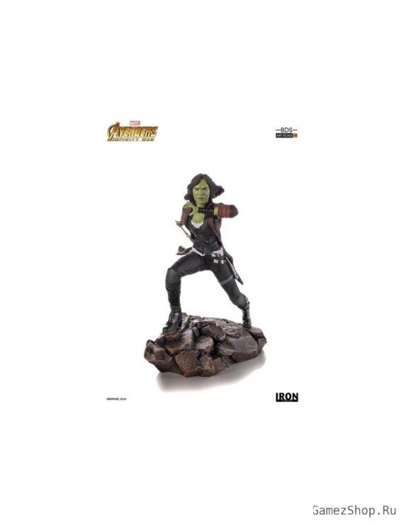 Статуя из фильма Мстители: Война бесконечности - Гамора (Gamora) Battle Diorama Series