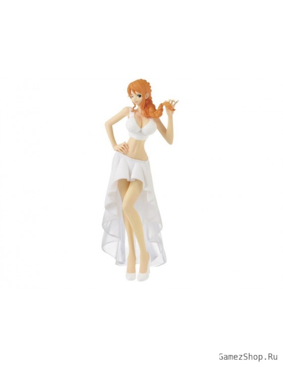 Фигурка из аниме One Piece -  Нами (Nami) White Dress Version