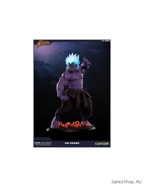 Фигурка из игры Street Fighter - Они Акума (Oni Akuma)