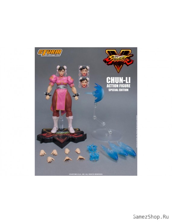Фигурка из игры Street Fighter - Чунь Ли (Chun-Li)
