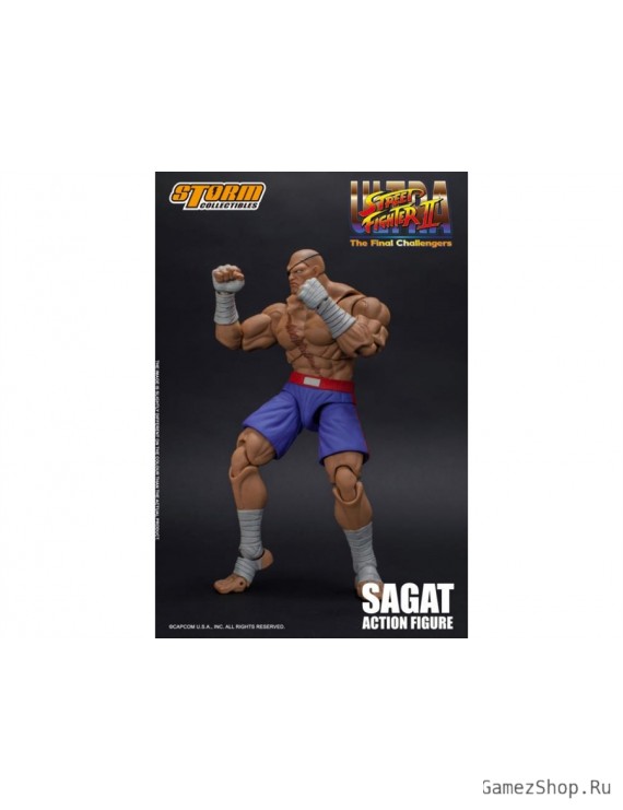 Фигурка из игры Street Fighter II - Сагат (Sagat)