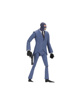 Фигурка из игры Team Fortress 2 - Синий Шпион (BLU Spy)
