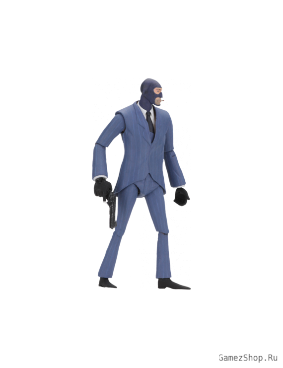 Фигурка из игры Team Fortress 2 - Синий Шпион (BLU Spy)