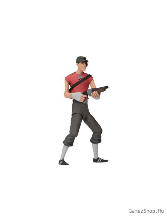 Фигурка из игры Team Fortress - Красный Разведчик (RED Scout)