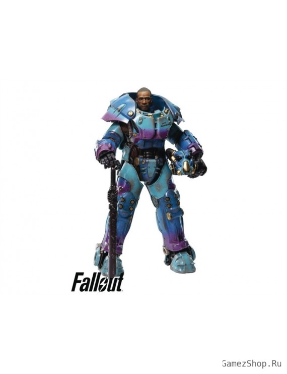 Фигурка из игры Fallout - Броня X-01 Quantum Variant