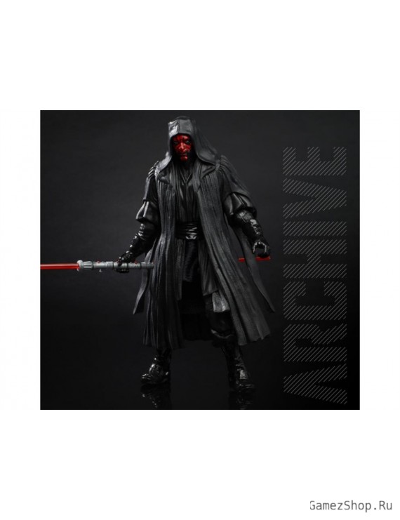 Фигурка из фильма Звёздные войны. Эпизод I: Скрытая угроза - Дарт Мол (Darth Maul) The Black Series
