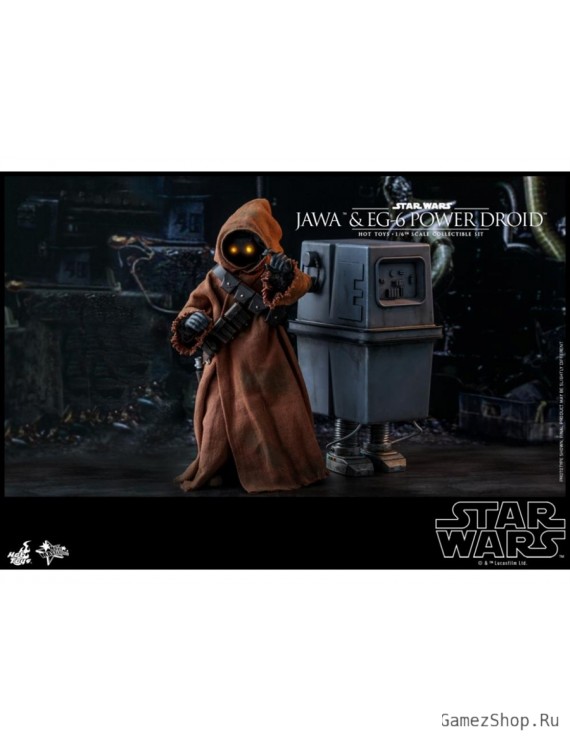 Фигурка из фильма Звёздные войны. Эпизод IV: Новая надежда - Джава и EG-6 Power Droid (Jawa & EG-6 Power Droid)