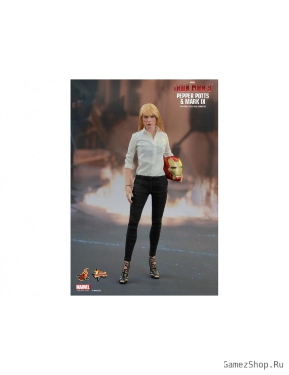 Фигурка из фильма Железный Человек 3 - Пеппер Поттс и Марк IX (Pepper Potts & Mark IX)
