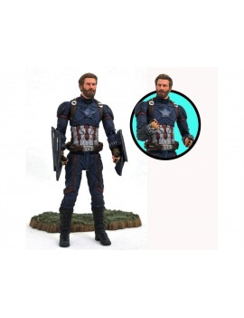 Фигурка из фильма Мстители: Война бесконечности - Капитан Америка (Captain America) Select Version