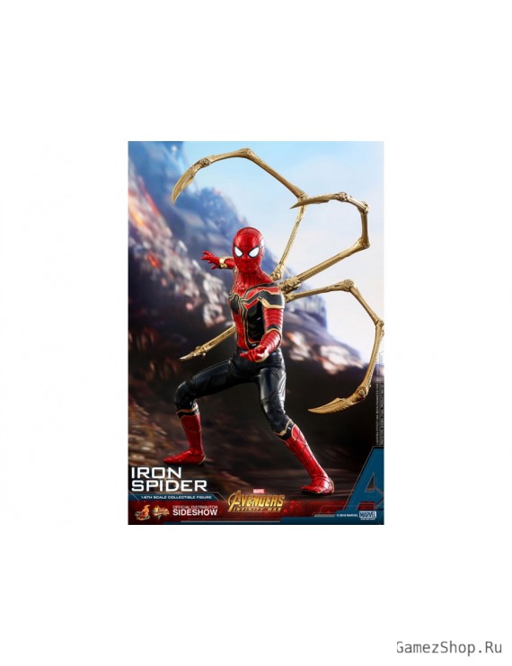 Фигурка из фильма Мстители: Война бесконечности - Железный Паук (Iron Spider) Movie Masterpiece Series